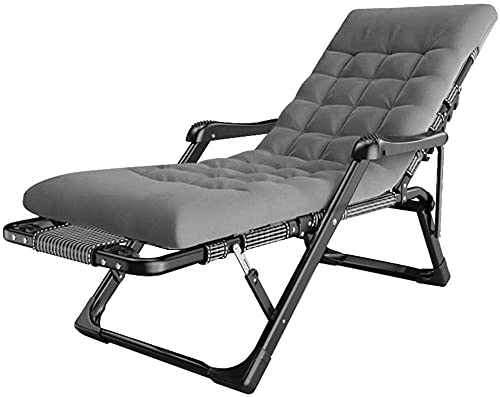 LLSS Summer Gift Lettini Prendisole Poltrone reclinabili con Cuscini | Sedia da Giardino Pieghevole reclinabile Imbottita con poggiapiedi | Sedie a Sdraio con portabicchieri