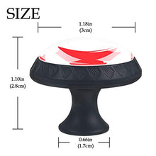 Bandiera canadese 4 PCS Pomelli per Porta, Pomolo per Mobile, Pomelli per Mobili con Viti, Maniglia per Armadietto, Pomelli per Porta, Pomelli per Cassetti per Porta, Armadio, Cassetto e Credenza