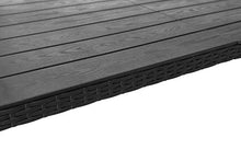 Tavolo da giardino pieghevole Woody per catering, in acciaio, 181 x 75,5 cm, colore: nero