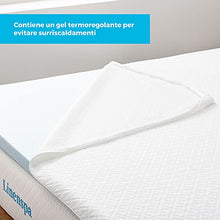 Linenspa 5cm Topper per materasso con memory foam gel rinfrescante e copertura lavabile, Piazze francese, 140 x 200 cm