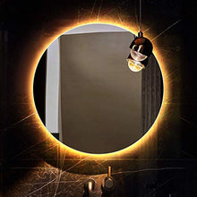 L&ED Specchio di Retroilluminazione, Specchio da Bagno A LED Illuminato Rotondo, Vanità, A Prova di Esplosione