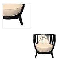 FYMDHB886 Divano Singolo Cafe Porta Carte Singolo Poltrona in Stile Cinese Poltrona per casa Balcone Piccolo Divano per Il Tempo Libero Poltrona per Esterno Poltrona per Studio