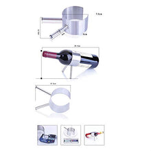 LHQ-HQ Vino dell'Acciaio Inossidabile Supporto della cremagliera del Vino scaffale di Metallo Scultura Pratica della Decorazione della casa Mestieri