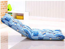 JIAHENGY Sedia Portatile da Pavimento，Poltrona da Terra, Divano Letto Singolo Pieghevole, Poltrona Adatta per Balcone-9