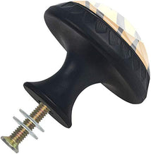 Tigre di strisce di pelle animale modello Pomelli per Porta Set di 4 Pomelli per Mobili Manopole per Cassetti Cucina Armadio Vetro
