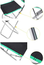 Tavolo da Picnic all'aperto Sedia da Campeggio Sedia da Pesca Leggera Tasche da stoccaggio Portatili Portatili capacità Massima 150 kg BBQ Party Table (Color : Green)