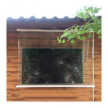 Tende A Rullo Trasparenti, PVC Tenda Divisoria, Spessore 20mil Impermeabile A Prova Di Polvere Con Connettore E Cavo A Catena In Rilievo Per Balcone, Portico, Pergola