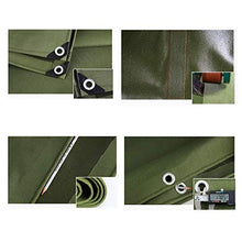 MHBGX Telone Resistente Impermeabile per Esterni, Verde Militare Tessuto ad Alta Densità per Campeio All'Aperto e Teloni Resistenti Al Freddo,un,3,8X4,8 M