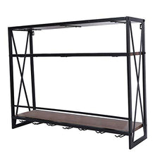 Emoshayoga Portabottiglie per Vino Scaffale per Vino Scaffale per Vino Design Semplice in Ferro per Uso Bar Domestico