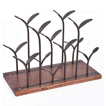 Wine racks Portabottiglie da Tavolo, Portabottiglie da 6 Bottiglie Portabottiglie da Appoggio per Vino Sfalsato Staffe di Stoccaggio Portabottiglie da Appoggio per la Decorazione Domestica