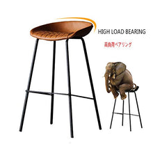 LKLXJ Sgabelli da Bar Sedie-Sgabello in Metallo 60/70cm Sedia Bar Cucina,con Poggiapiedi,Altezza del Bancone, Struttura Reticolare per Interni E Esterni in Ecopelle Sgabello Industriale 1 Pezzo Nero