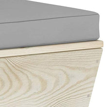 vidaXL Divano Angolare Modulare su Pallet in Legno di Abete Impregnato