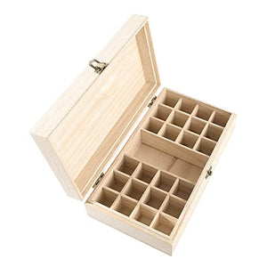 Milageto Supporto per Vetrina in Legno per per Bottiglie di 25 Pezzi