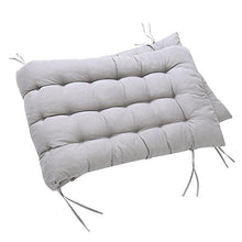 Maalr Cuscino per Sdraio Lettino, Sdraio Cuscino per Lettino da Giardino Portatile Cuscino Reclinabile Sedia Relaxer Coprisedile per Viaggi Vacanza Interno Esterno 160 x 48 cm (Grigio)