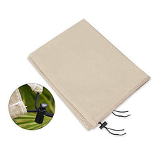 Mediawave Store - Involucro per Copertura Piante Esterne Cappuccio Antigelo Traspirante per Inverno, Telo per Copertura e Protezione Antivento, Fodera Copri Piante Non Assorbente (100 X 80 cm)