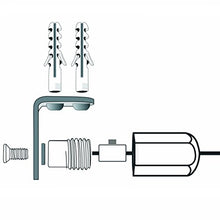 Windhager Kit Montaggio per Tende da Sole INOXLINE, Set Completo con Cavo in Acciaio Inox, pergola Giardino d'inverno, 10885, Argento