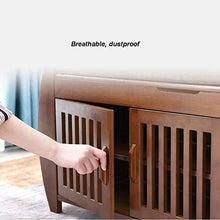 YANG Stoccaggio Petto Shoe Rack Cambio di Scarpe da banco da Letto in Legno poggiapiedi Imbottito Guardaroba Dressing Table Sgabello Ottomana (Size : 72cm)