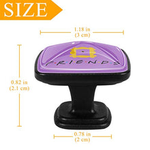 Porta amico Pomelli per Porta Set di 4 Pomelli per Mobili Manopole per Cassetti Cucina Armadio Vetro