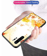 Suhctup Compatibile con Huawei P Smart 2019/Honor 10 Lite 2019 Custodia Protettiva in Vetro Temperato 9H + Cornice Paraurti in TPU Silicone Morbido Assorbimento Degli Urti Protezione -Albero 2