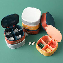Cabilock 3Pcs Pillola Organizer Mini Pillola Caso Pillola Medicina Vitamina Box Contenitore Portatile per La Conservazione della Pillola