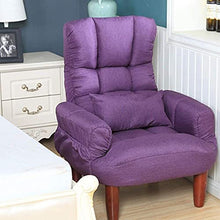 -Recliner Pieghevole Lazy Divano Sedia a Sdraio Balcone Lounge Divano Sedia Poltrona Pranzo Sedia da Pranzo Patio Sedia da Giardino Sun Lounge Couch Sedia Laterale Sedia da Guest S