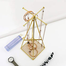 WFBD-CN Luce Stile Nordico di Lusso di Ferro in Oro dei monili a Rack in Oro Rosa Scaffale Dressing Table Creativo Decorazione mensola di Esposizione