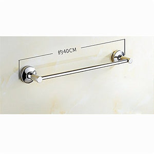 MBYW Portasciugamani Moderno Minimalista Portasciugamani Elegante per Il Bagno di Moda Portasciugamani in Acciaio Inox Perforato Asta Singola 40 cm  Adatto per Bagno,Cucina, Ufficio o Altri luoghi