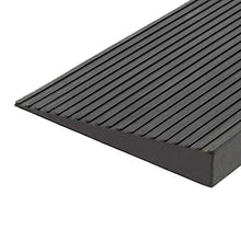 Wiltec Rampa per soglie 35x200x900mm Gomma Piena Superficie Antiscivolo per sedie a rotelle e deambulatori