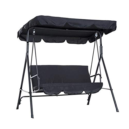 Moontie - Tettoia a dondolo, impermeabile, per altalena, per sedia a dondolo, copertura per patio, amaca da giardino, 190 x 132 x 15 cm