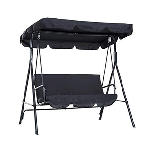 Moontie - Tettoia a dondolo, impermeabile, per altalena, per sedia a dondolo, copertura per patio, amaca da giardino, 190 x 132 x 15 cm