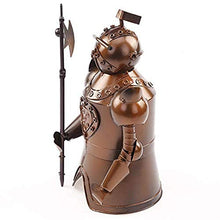 shh Samurai Semplice e Creativo Portabottiglie in Ferro Battuto Materiale Salute e Ferro Battuto Ecologico Che Rende Le Decorazioni in Metallo Retrò Art Craft
