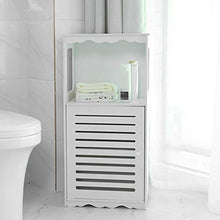 CHHD Armadietti da Pavimento, Legno, plastica, armadietto Stretto, Armadio ad Angolo Indipendente, Elegante scaffale portaoggetti per Bagno, scaffale con 3 componenti di stoccaggio e AR