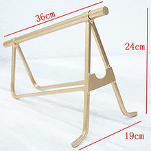BaoGuona Porta Bicchiere da Vino, Supporto per Calice Appeso sotto armadietto, Rack per Metalli Pesanti, per Bar a Domicilio, 36x24x19cm