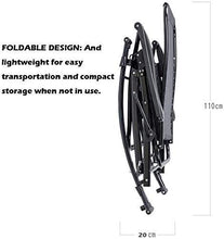 Lettino prendisole Sedie da giardino Sedia pieghevole Sedie da campeggio Sedia a dondolo Lettino da patio con cuscini Giardino da esterno Ufficio Spiaggia Regolabile Sedia portatile Supporta 200 kg