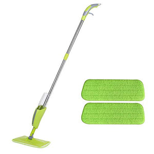 SSAYY Spray Mop Spray Floor Mop Strumento di Pulizia Rapida con Spazzolino Riutilizzabile in Microfibra Riutilizzabile per La Pulizia del Pavimento di Piastrelle in Ceramica per Cucina