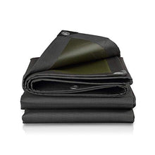 MHBGX Telone Impermeabile per Esterni Resistente, Protezione Dalla Pioia e Dal Sole Copertura Nera per Tenda a Baldacchino, Barca, Camper o Copertura per Piscina,un,5.8X6.8M