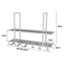LYLSXY Wine Rack, Organizzare cucina Wine Rack con supporto di vetro, Hanging soffitto di vetro di vino della casa del supporto decorazione del soffitto Shelf Black 2-Tiers Calici bagagli portabicchi