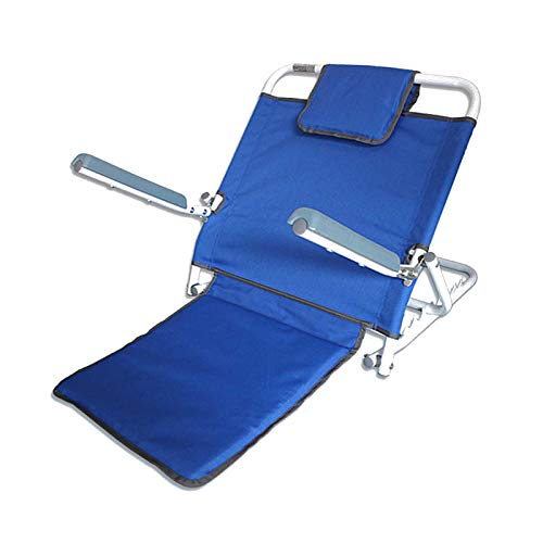 WUTONG Sedie da Giardino Poltrone reclinabili all-in-One Pieghevole Comfort Cuscino Sedia da Terra con Supporto per la Schiena - Lettino da Terra Portatile Disponibile in 4 Colori