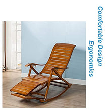PAKUES-QO Lettini Pieghevoli Sedia da Giardino reclinabile Vintage Sedia a Dondolo per Lettino da Sole per Adulti Lettini da Sole Regolabili Sedia Relax Sling Recliner