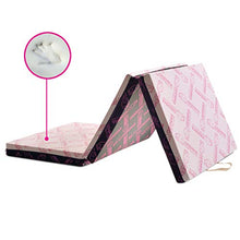 GEEMMA s.r.l. Materassino MEMORY 90x200 Cm pieghevole Futon Alto 11 Cm che piegandosi, diventa anche comoda seduta. Tessuto Anallergico sfoderabile e lavabile.