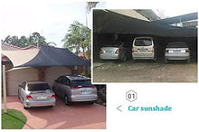 Tende da sole Ombra esterna in tessuto anti-UV Ombra netto serra giardino pianta del fiore granaio o Kennel tetto dell'automobile Covers Facile da installare (Dimensioni: 3x5m) Dimensione: 6 × 10M