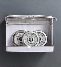 Rack di stoccaggio a parete libero perforazione impermeabile e antipolvere Bagno e cucina grande capacità Rack Storage Box