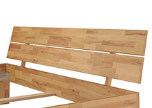Erst-Holz Extra Largo Matrimoniale/futon 180x200 in Faggio Laccato con doghe rigide 60.80-18