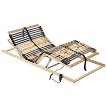 SKM Letto con Telaio a Doghe Elettrico 42 Doghe 7 Zone 70x200 cm