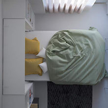 SMARTBett Letto a Scomparsa Basic Letto Ribaltabile Letto a Muro (140x200 Verticale, Bianco)