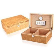 Caishuirong Cigar Box di stoccaggio Intagliato Spagna fragrante Legno di qualita Insieme di Fumo Legno di Cedro Collection Grade Mano Cigar Box Perfetto da Usare in Ufficio e Camera da Letto