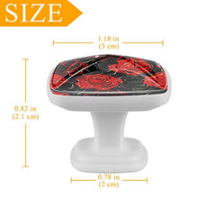 Modello rosa 4 PCS Pomelli per Porta, Pomolo per Mobile, Pomelli per Mobili con Viti, Maniglia per Armadietto, Pomelli per Porta, Pomelli per Cassetti per Porta, Armadio, Cassetto e Credenza