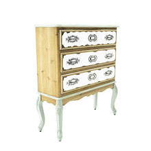 Stilè Credenza in Metallo, Armadio, cassettiera e armadietto, Comò cassettiera Vintage in Legno e Metallo