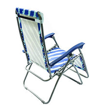 Pierre Cardin, Celeste, Linea Haiti, Sedia Sdraio Giardino, gravità Zero, Pieghevole, 115x65x90