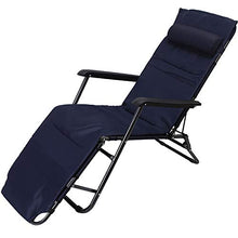 Sedia da giardino adagiantesi, metallo ufficio pisolino casual pieghevole da sole sedie a sdraio all'aperto spiaggia portatile-reclinabile per spiaggia patio giardino campeggio a gravità zero sedia r